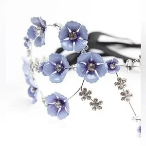 Zara | Accessories | Zara Sparkly Floral Headband | Poshmark display picture 1